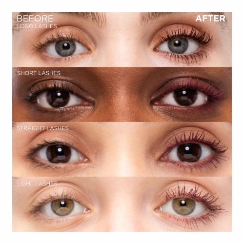 L'Oreal Paris Voluminous Deep Burgundy Original Washable Bold Eye Mascara Perspective: top