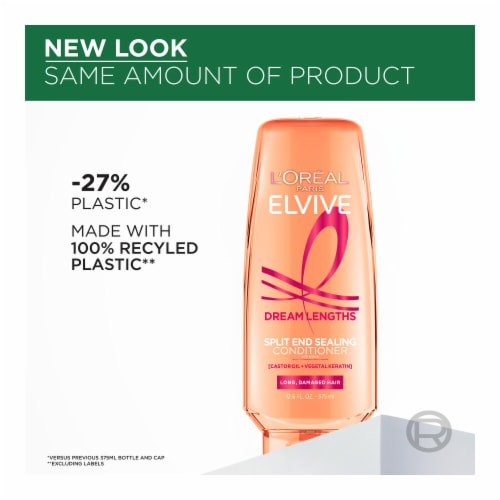 L'Oreal Paris Elvive Dream Lengths Conditioner for Long, Damaged Hair Perspective: top