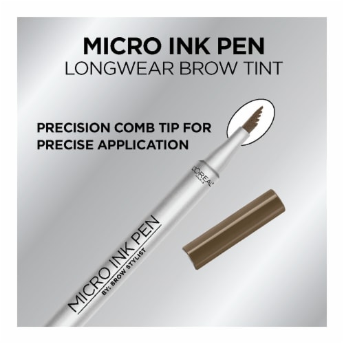 L'Oreal Paris Brow Stylist Micro Ink Pen 639 Brunette Perspective: top