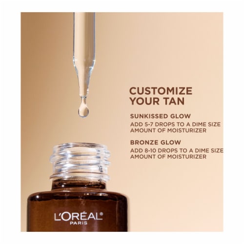 L'Oreal Paris® Sublime Bronze Self-Tanning Facial Drops Perspective: top