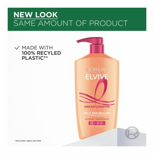 L'Oreal Paris Elvive Dream Lengths Conditioner for Long, Damaged Hair Perspective: top