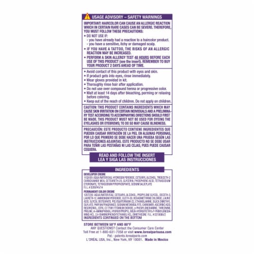 L'Oreal Paris Excellence Cool Supreme Ultra Ash Dark Blonde Permanent Gray Coverage Hair Color Perspective: top