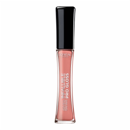 L'Oreal Paris Infallible 8 HR Pro Lip Gloss 885 Shell Pink Perspective: top