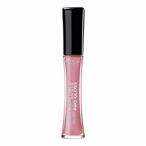 L'Oreal Paris Infallible 8 HR Pro Lip Gloss 880 Pink Opal Perspective: top