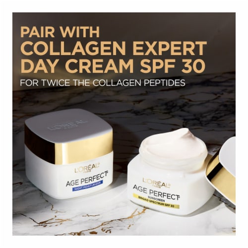 L'Oreal Paris Age Perfect Collagen Expert Night Moisturizer Perspective: top
