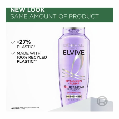 L'Oreal Paris Elvive Hyaluron Plump Shampoo Perspective: top