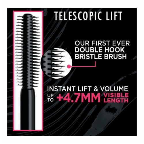 L'Oreal Paris Telescopic Lift Mascara Waterproof 993 Black Perspective: top