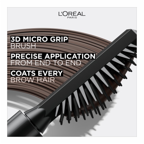 L'Oreal Paris Infallible Brow Mascara Volumizing 24 HR 6 Light Brunette Perspective: top