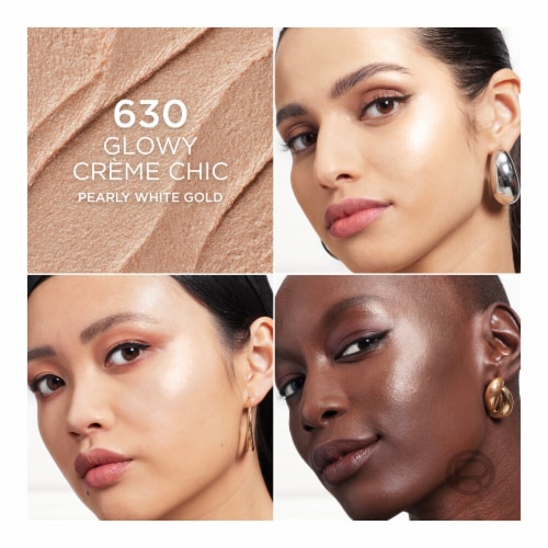 L'Oreal Paris Lumi Le Glow Highlighter Stick 630 Glowy Creme Chic Perspective: top