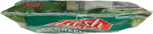 Fresh Express Leafy Green Romaine Salad Perspective: top