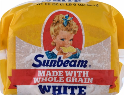 Sunbeam Whole White Bread Perspective: top