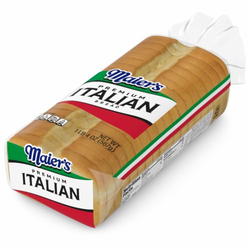 Maier's Premium Italian Bread Perspective: top