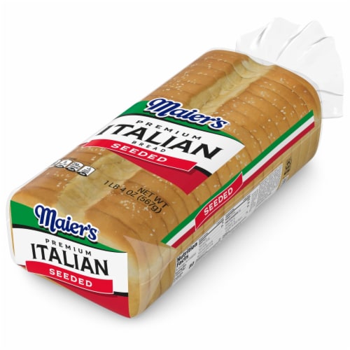 Maier's Premium Italian Seeded Bread Perspective: top