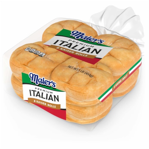 Maier's Premium Italian Kaiser Rolls Perspective: top