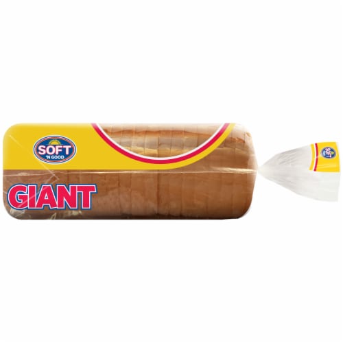 Soft 'N Good Giant White Bread Perspective: top