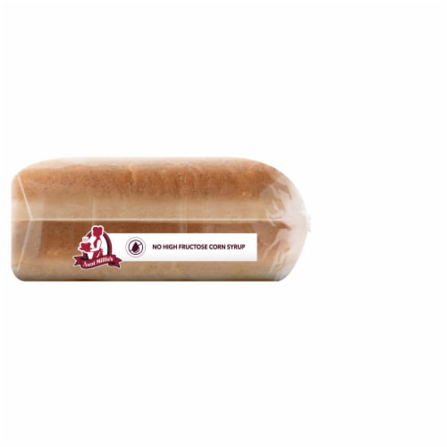 Aunt Millie's Hearth Whole Grain Hot Dog Buns Perspective: top
