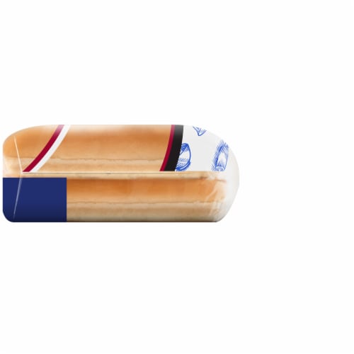 Aunt Millie's Stadium White Hot Dog Buns Perspective: top