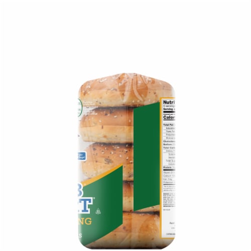 Aunt Millie's Live Carb Smart Everything & More Bagel Perspective: top