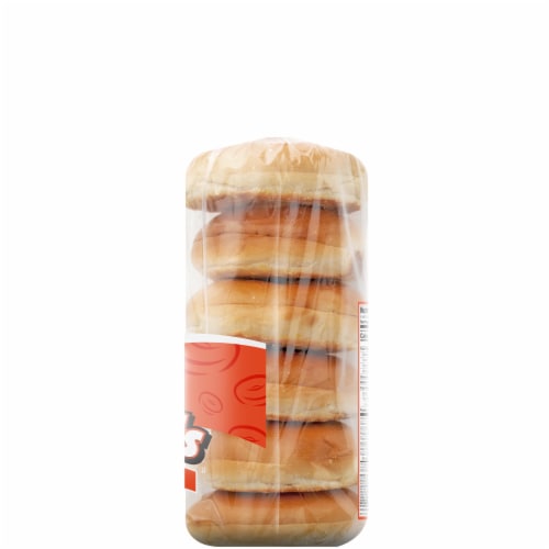 Aunt Millie's Soft Plain Bagels Perspective: top