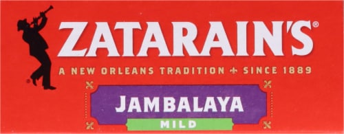 Zatarain's® Mild Jambalaya Rice Mix Perspective: top