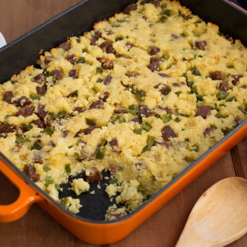 Zatarain's Honey Butter Cornbread Mix Perspective: top
