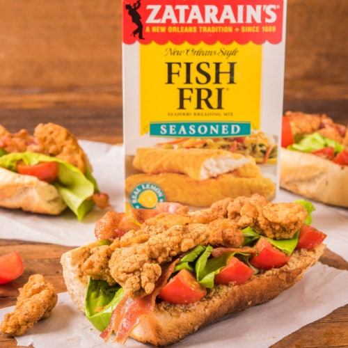Zatarain's® New Orleans Style Fish Fri® Seasoned Seafood Breading Mix Perspective: top