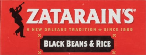 Zatarain's® Black Beans & Rice Dinner Mix Perspective: top