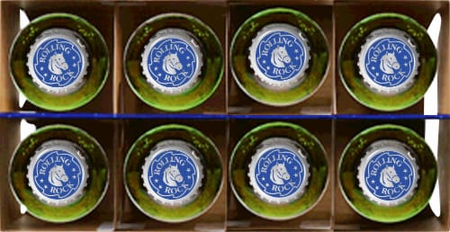 Rolling Rock® Extra Pale Beer Perspective: top