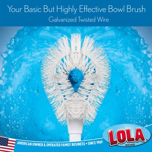 LOLA TOILET BOWL BRUSH Perspective: top