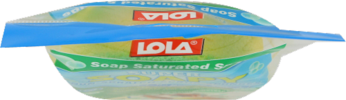 Lola Soap Saturated Sponges Perspective: top