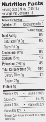 Bolthouse Farms Berry Boost Fruit Juice Smoothie Perspective: top