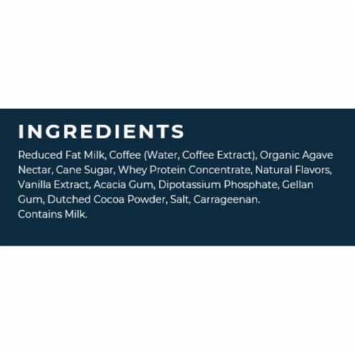 Bolthouse Farms® Mocha Cappuccino Protein Coffee Beverage Perspective: top