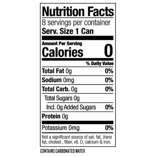 Polar Nectarine Lemon Flavored Seltzer Water Cans Perspective: top