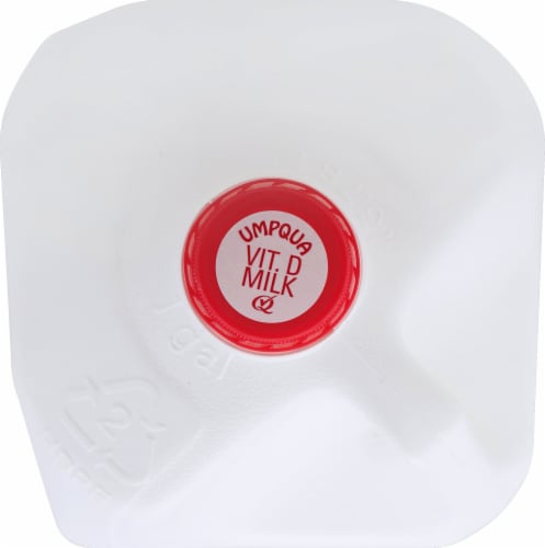 Umpqua Dairy Homogenized Milk Perspective: top