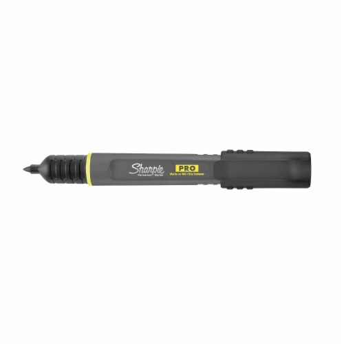 Sharpie Pro Permanent Marker, Fine Bullet Tip, Assorted Colors, 4/Pack 2018324 Perspective: top