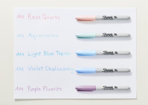 Sharpie® Mystic Gems Permanent Markers Perspective: top