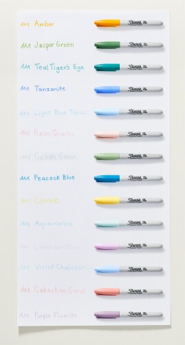 Sharpie® Mystic Gems Fine Permanent Markers Perspective: top