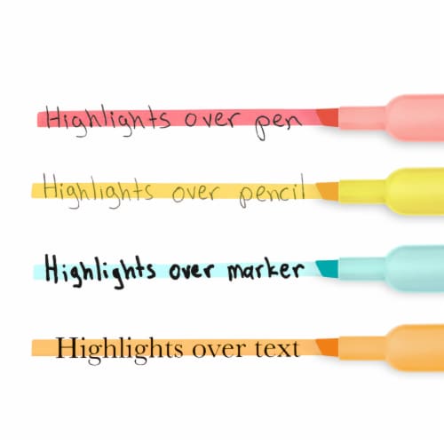 Sharpie Clear View Highlighters 8/Pkg-Yellow, Green, Pink & Orange/2 Each,  1 - Kroger