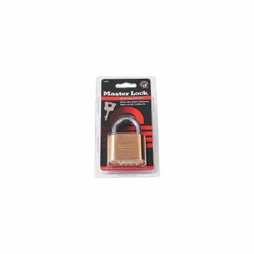 Master Lock® Combination Padlock Perspective: top