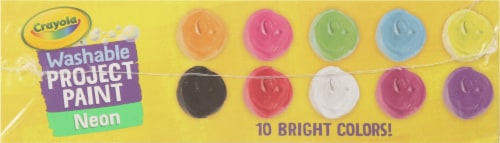 Crayola® Washable Neon Project Paint Perspective: top