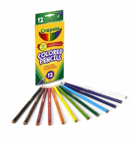 Crayola® Pre-Sharpened Colored Pencils Perspective: top