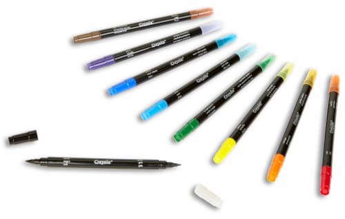 CRAYOLA MARKER 16CT SIGNATURE DUAL ENDED 12PK Perspective: top