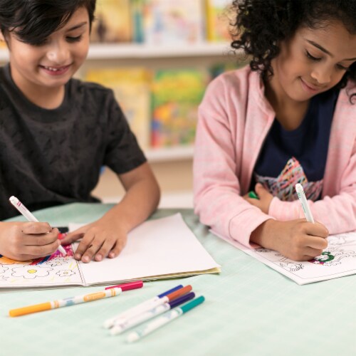 Crayola® Classic Fine Line Assorted Color Markers Perspective: top