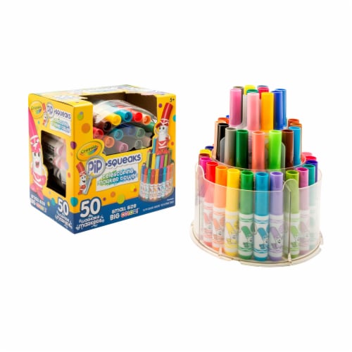 Crayola® Pip-Squeaks Telescoping Marker Tower Perspective: top