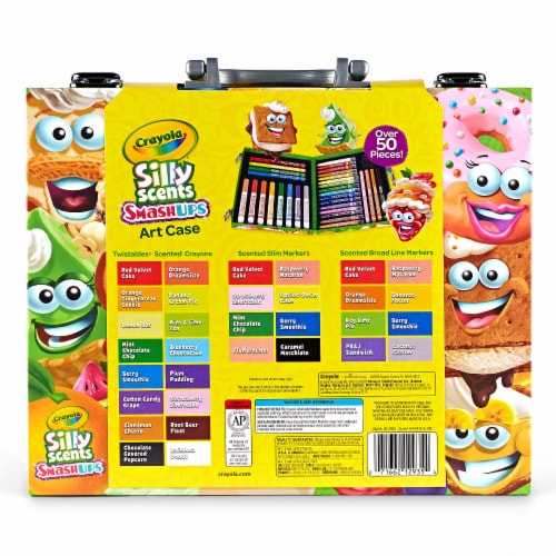 Crayola® Silly Scents Smashups Art Case Perspective: top