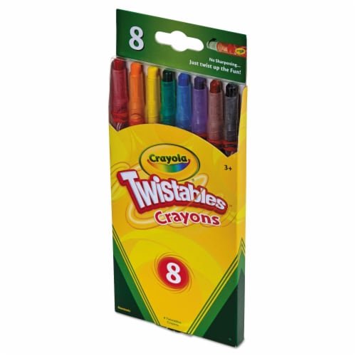 Crayola Twistables Erasable Colored Pencils 12 Assorted Colors/Pack 687508,  1 - Fry's Food Stores