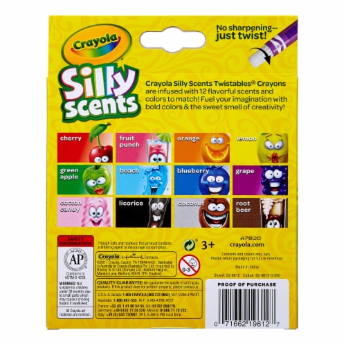 MINI TWIST SCENTED CRYN 12CT/24PK Perspective: top
