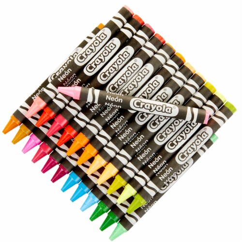 Crayola® Neon Crayons - Assorted Perspective: top