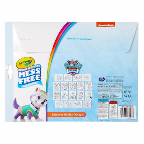 Crayola Color Wonder Paw Patrol™ Pages & Markers Perspective: top