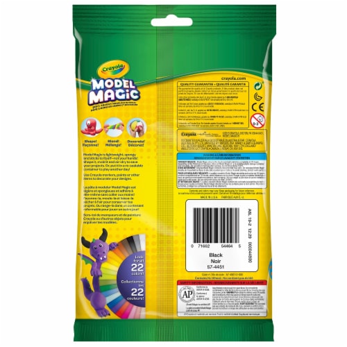 Crayola® Model Magic Modeling Clay - Black Perspective: top
